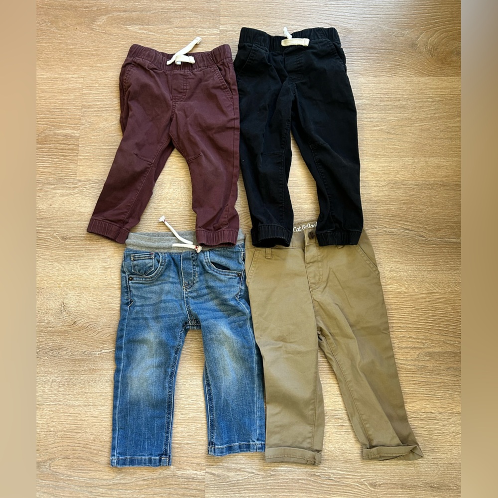 Cat & Jack Pants Bundle - 18m